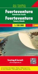 Fuerteventura - Kanarische Inseln, Autokarte 1:100.000