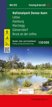 Nationalpark Donau-Auen, Wander-, Rad- und Freizeitkarte 1:50.000, WK 015
