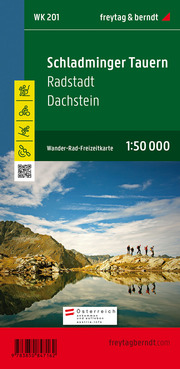WK 201 Schladminger Tauern - Radstadt - Dachstein, Wanderkarte 1:50.000
