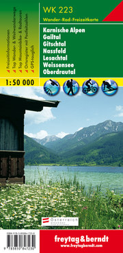 WK 223 Karnische Alpen - Gailtal - Gitschtal - Nassfeld - Lesachtal - Weissensee - Oberdrautal