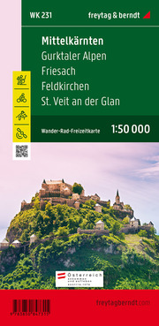 Mittelkärnten, Gurktaler Alpen, Friesach, Feldkirchen, St. Veit an der Glan