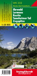 WK 352 Ehrwald - Lermoos - Reutte - Tannheimer Tal - Zugspitze, Wanderkarte 1:50 000