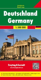 Deutschland, Straßenkarte 1:500.000, freytag & berndt