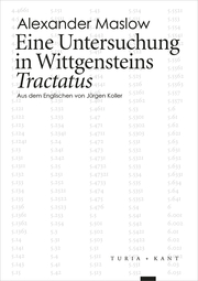 Eine Untersuchung in Wittgensteins Tractatus
