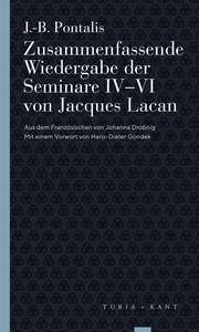 Zusammenfassende Wiedergabe der Seminare IV-VI von Jacques Lacan - Cover