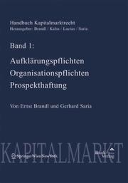 Handbuch Kapitalmarktrecht 1