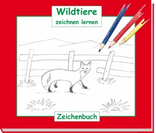 Wildtiere zeichnen lernen - Cover