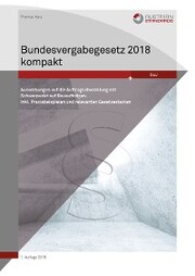 Bundesvergabegesetz 2018 kompakt - Cover