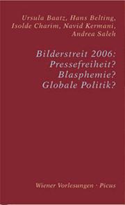 Bilderstreit 2006: Pressefreiheit? Blasphemie? Globale Politik? - Cover