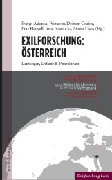 Exilforschung: Österreich