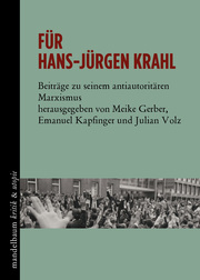Für Hans-Jürgen Krahl - Cover