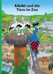 Globi und die Tiere im Zoo - Cover