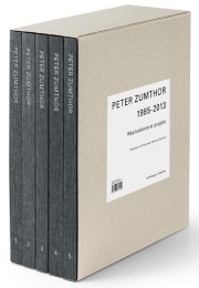 Peter Zumthor 1985–2013 / 5 Bände - Cover