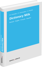 Dictionary Milk/Milch/Lait/Leche
