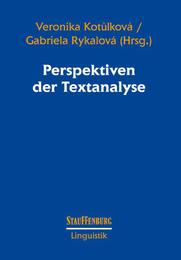 Perspektiven der Textanalyse