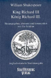 King Richard III / König Richard III. - Cover