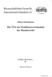 Die NVA im Traditionsverständnis der Bundeswehr