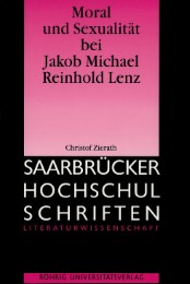 Moral und Sexualität bei Jakob Michael Reinhold Lenz - Cover