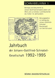 Jahrbuch der Johann-Gottfried-Schnabel-Gesellschaft 1992-1995