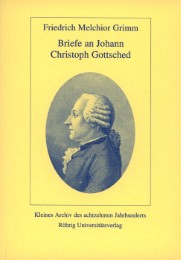 Briefe an Johann Christoph Gottsched - Cover