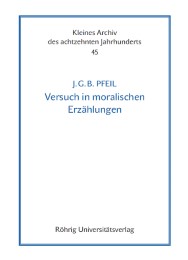 Versuch in moralischen Erzählungen - Cover