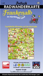 Radwanderkarte Frankenalb im Nürnberger Land