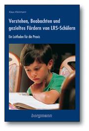 Verstehen, Beobachten und gezieltes Fördern von LRS-Schülern - Cover