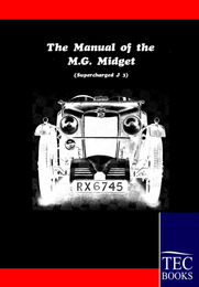 Manual for the MG Midget Supercharged