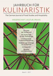 Jahrbuch für Kulinaristik, Bd 1,2017