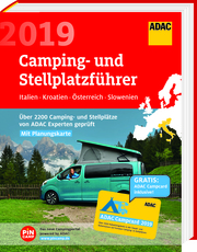 ADAC Camping- und Stellplatzführer Italien, Kroatien, Österreich, Slowenien 2019 - Cover
