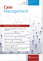 Case Management Ausgabe 2/2022 - Cover