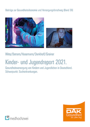 DAK Kinder- und Jugendreport 2021 - Cover