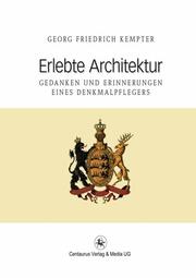 Erlebte Architektur - Cover