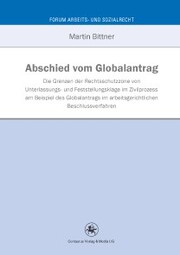 Abschied vom Globalantrag - Cover