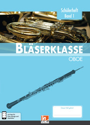 Leitfaden Bläserklasse. Schülerheft Band 1 - Oboe - Cover