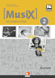 MusiX 2. Begleitband inkl. e-book+. Neuausgabe 2019 - Cover