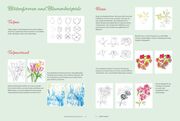 Linien malen - Zauberhafte Blumenpracht - Abbildung 1
