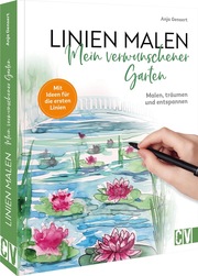 Linien malen - Mein verwunschener Garten - Cover