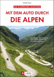 Mit dem Auto durch die Alpen - Cover