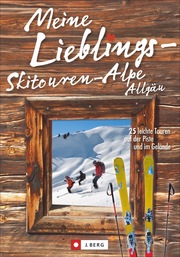 Meine Lieblings-Skitouren-Alpe Allgäu - Cover