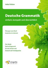 Deutsche Grammatik - einfach, kompakt und übersichtlich - Cover