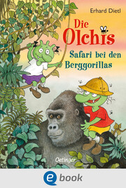 Die Olchis. Safari bei den Berggorillas - Cover