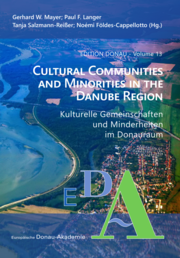 Cultural Communities and Minorities in the Danube Region - Cover