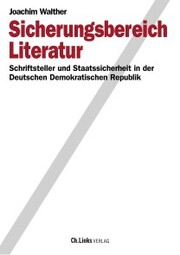 Sicherungsbereich Literatur - Cover