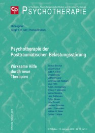 Psychotherapie der Posttraumatischen Belastungsstörung