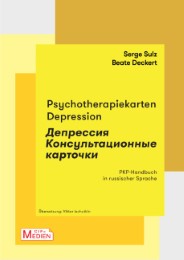 Psychotherapiekarten Depression Russisch - Cover