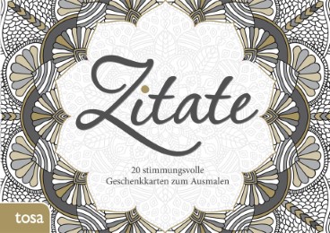 Postkartenbuch 'Zitate'