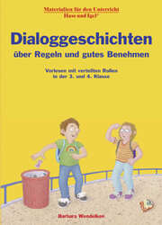 Dialoggeschichten über Regeln und gutes Benehmen - Cover