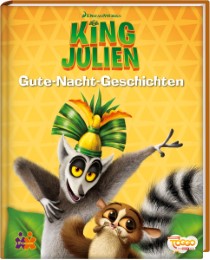 King Julien - Gute-Nacht-Geschichten - Cover