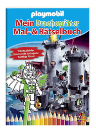 Playmobil - Mein Drachenritter-Mal-und-Rätselbuch - Abbildung 1